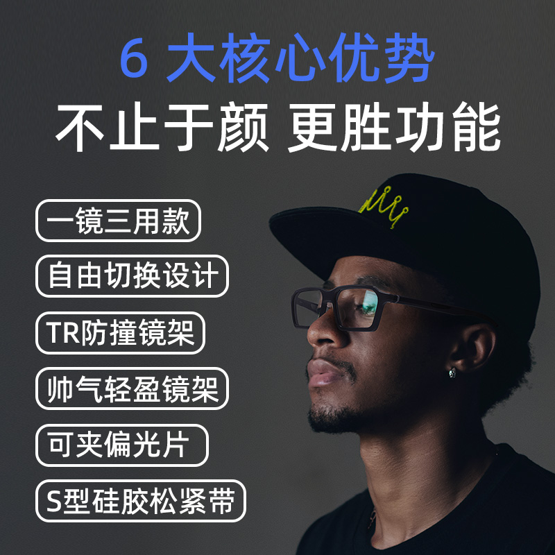 BL030|“镜”其所能，无所不能！ 多功能全场景适用，一副就够！